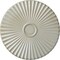 Ekena Millwork Shakuras Ceiling Medallion (For Canopies up to 5 1/2"), Hand-Painted Flash Blue, 29 1/2"OD x 2"P CM30SHFBS - alternate 1